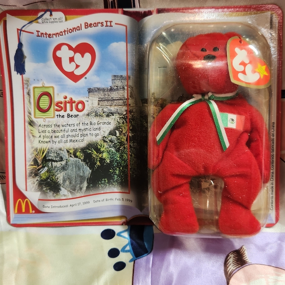Mcdonald teenie beanie babies